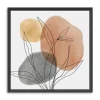Linear Leaf Trio Framed Canvas Art Print-Kirkland's Home Cheap