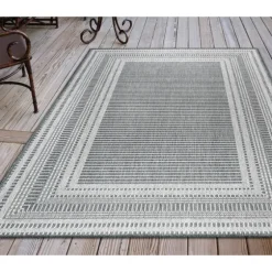 Linear Macy Indoor/Outdoor Area Rug, 4X7-Kirkland's Home Flash Sale
