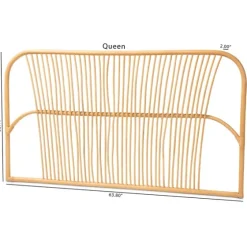 Linear Weave Rat Queen Headboard-Kirkland's Home Clearance