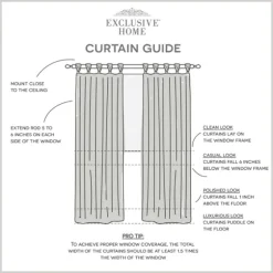 Linen Braided Top Curtain Panel Set, 84 In.-Kirkland's Home Sale
