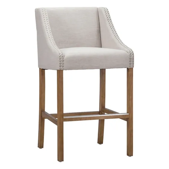 Linen Castaic Barstool-Kirkland's Home Hot