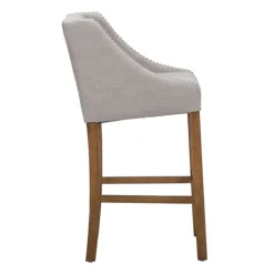 Linen Castaic Barstool-Kirkland's Home Hot