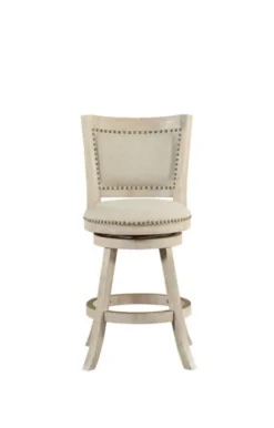 Linen Nailhead Trim Counter Stool, 38 In.-Kirkland's Home Outlet