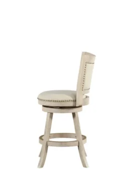 Linen Nailhead Trim Counter Stool, 38 In.-Kirkland's Home Outlet