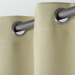 Linen Sateen Curtain Panel Set, 96 In.-Kirkland's Home Sale