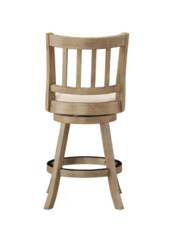 Linen Slat Back Swivel Counter Stool-Kirkland's Home Cheap