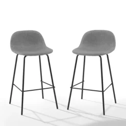 Linen Slope Seat Counter Stools, Set Of 2-Kirkland's Home Best Sale