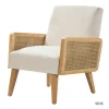 Linen Upholstered Accent Chair-Kirkland's Home Best Sale
