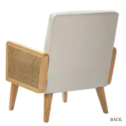 Linen Upholstered Accent Chair-Kirkland's Home Best Sale
