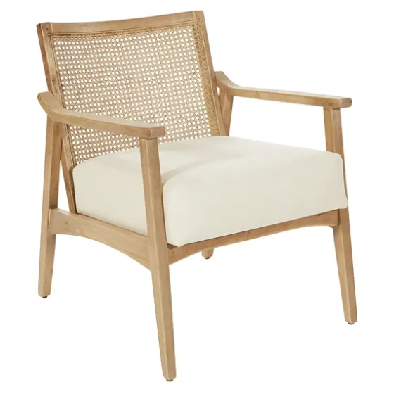 Linen Wash Cane Back Alina Armchair-Kirkland's Home Best Sale