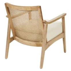 Linen Wash Cane Back Alina Armchair-Kirkland's Home Best Sale