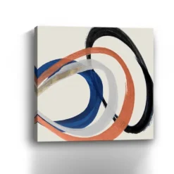 Linked Up Abstract Canvas Art Print, 40X40 In.-Kirkland's Home Sale
