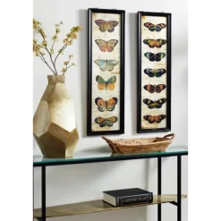 Literary Butterflies Framed Art Prints, Set Of 2-Kirkland's Home Best Sale