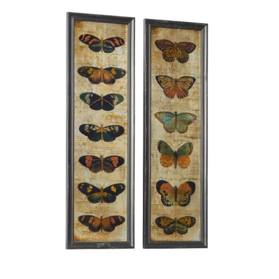 Literary Butterflies Framed Art Prints, Set Of 2-Kirkland's Home Best Sale