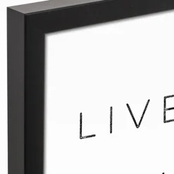 Live All Year Framed Canvas Wall Plaque-Kirkland's Home Shop