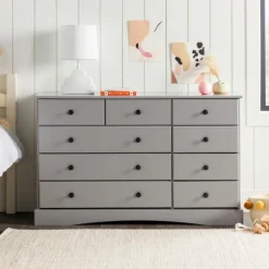 Lola Cottage Frame Nine-Drawer Dresser-Kirkland's Home Outlet