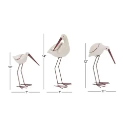 Long Beak Stoneware Bird Figurines, Set Of 3-Kirkland's Home Clearance
