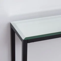 Long Metal Mirrored Top Console Table-Kirkland's Home Flash Sale
