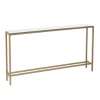 Long Metal Mirrored Top Console Table-Kirkland's Home Best