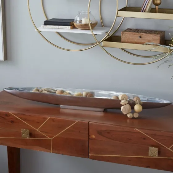 Long Metallic Tray-Kirkland's Home Cheap