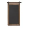Long Wood And Metal Frame Chalkboard-Kirkland's Home Best