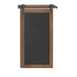 Long Wood And Metal Frame Chalkboard-Kirkland's Home Best