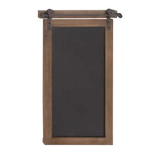 Long Wood And Metal Frame Chalkboard-Kirkland's Home Best