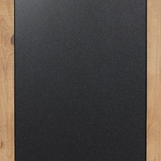 Long Wood And Metal Frame Chalkboard-Kirkland's Home Best