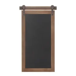 Long Wood And Metal Frame Chalkboard-Kirkland's Home Best