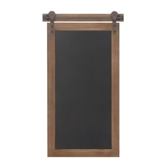 Long Wood And Metal Frame Chalkboard-Kirkland's Home Best