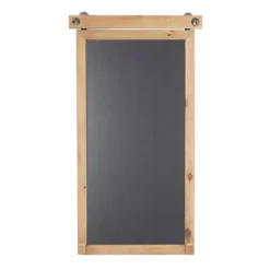 Long Wood And Metal Frame Chalkboard-Kirkland's Home Best