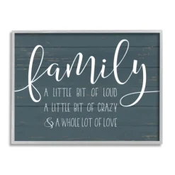 Loud Family Framed Giclee Canvas Art Print-Kirkland's Home Online