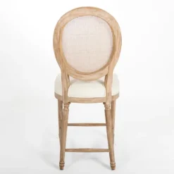Louis Cane & Cream Upholstered Counter Stool-Kirkland's Home Best Sale