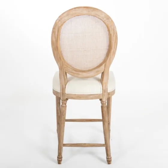 Louis Cane & Cream Upholstered Counter Stool-Kirkland's Home Best Sale