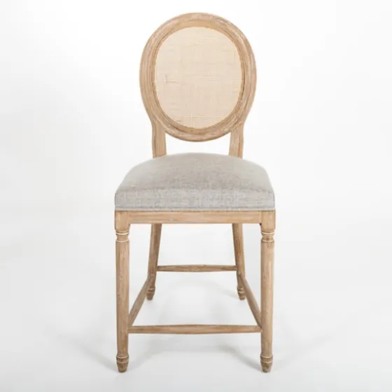 Louis Cane Upholstered Counter Stool-Kirkland's Home Cheap