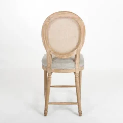 Louis Cane Upholstered Counter Stool-Kirkland's Home Cheap