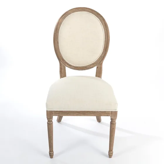 Louis Cream Upholstered Dining Chair-Kirkland's Home Best Sale
