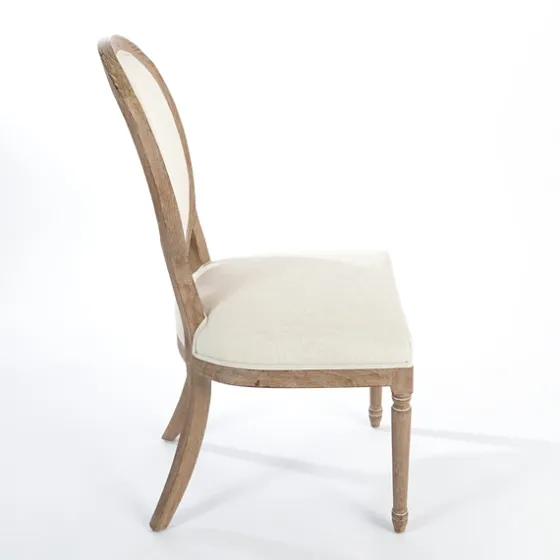 Louis Cream Upholstered Dining Chair-Kirkland's Home Best Sale