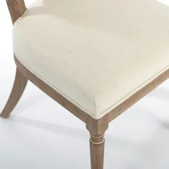 Louis Cream Upholstered Dining Chair-Kirkland's Home Best Sale