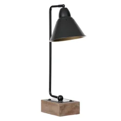 Louis Matte Metal And Wood Table Lamp-Kirkland's Home Best Sale