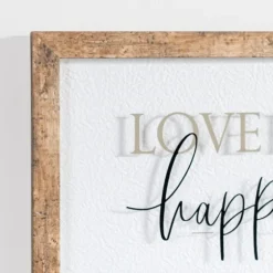 Love Builds A Happy Home Wall Plaque-Kirkland's Home Discount