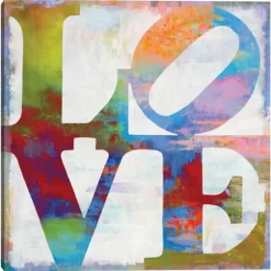 Love In Color Canvas Art Print-Kirkland's Home Cheap