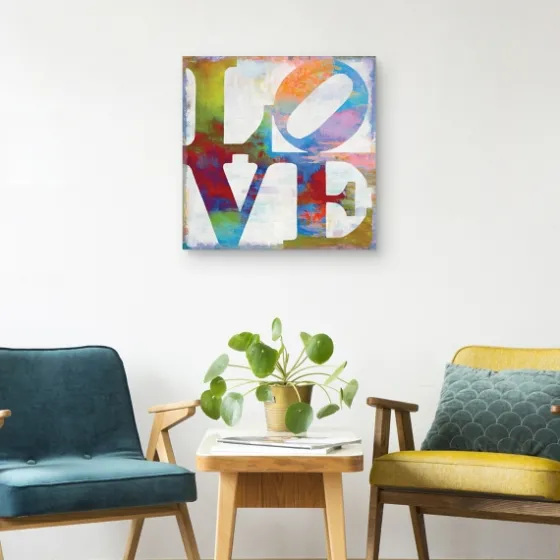 Love In Color Canvas Art Print-Kirkland's Home Cheap