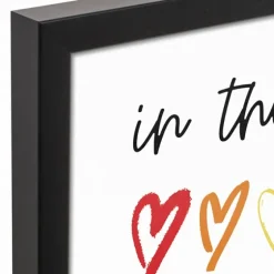 Love Is Love Framed Canvas Art Print-Kirkland's Home Clearance