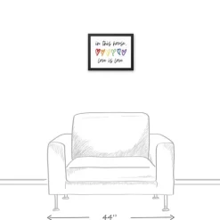 Love Is Love Framed Canvas Art Print-Kirkland's Home Clearance