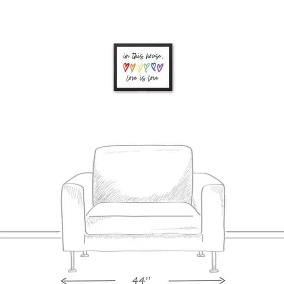 Love Is Love Framed Canvas Art Print-Kirkland's Home Clearance