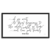Love Your Family Framed Giclee Canvas Art Print-Kirkland's Home Store