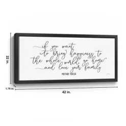 Love Your Family Framed Giclee Canvas Art Print-Kirkland's Home Store