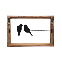 Lovebirds On A Wire Wall Plaque-Kirkland's Home Online
