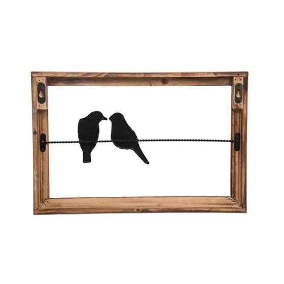 Lovebirds On A Wire Wall Plaque-Kirkland's Home Online